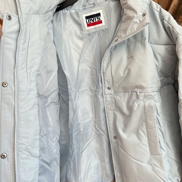 NWT Levi’s Cinch Waist Puffer Jacket XXL - Picture 9 of 12